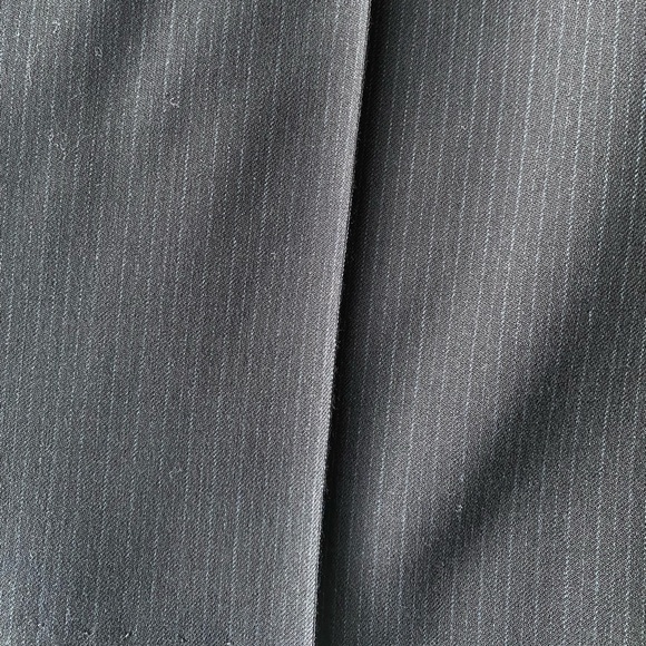 Calvin Klein Men’s pinstripe black Trousers pants size 30 x 32 - Picture 3 of 12